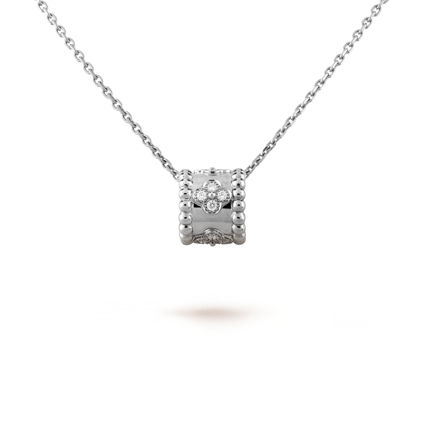 [Luxery]PERLEE PEDANT SIVLER DIAMOND NECKLACE