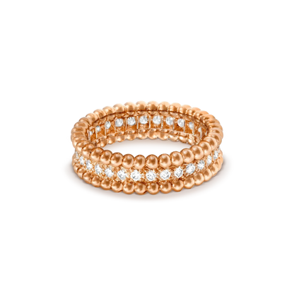 [Luxery]PERLEE DIAMOND ROSE GOLD RING