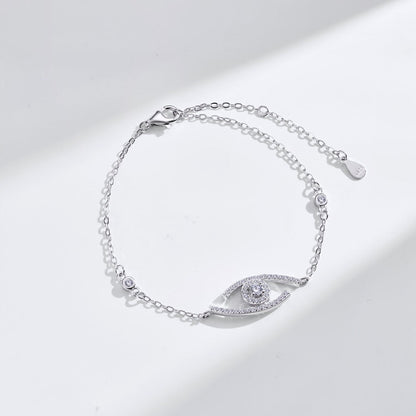 [Luxery]Demo Eye Pave-Set Diamond Bracelet