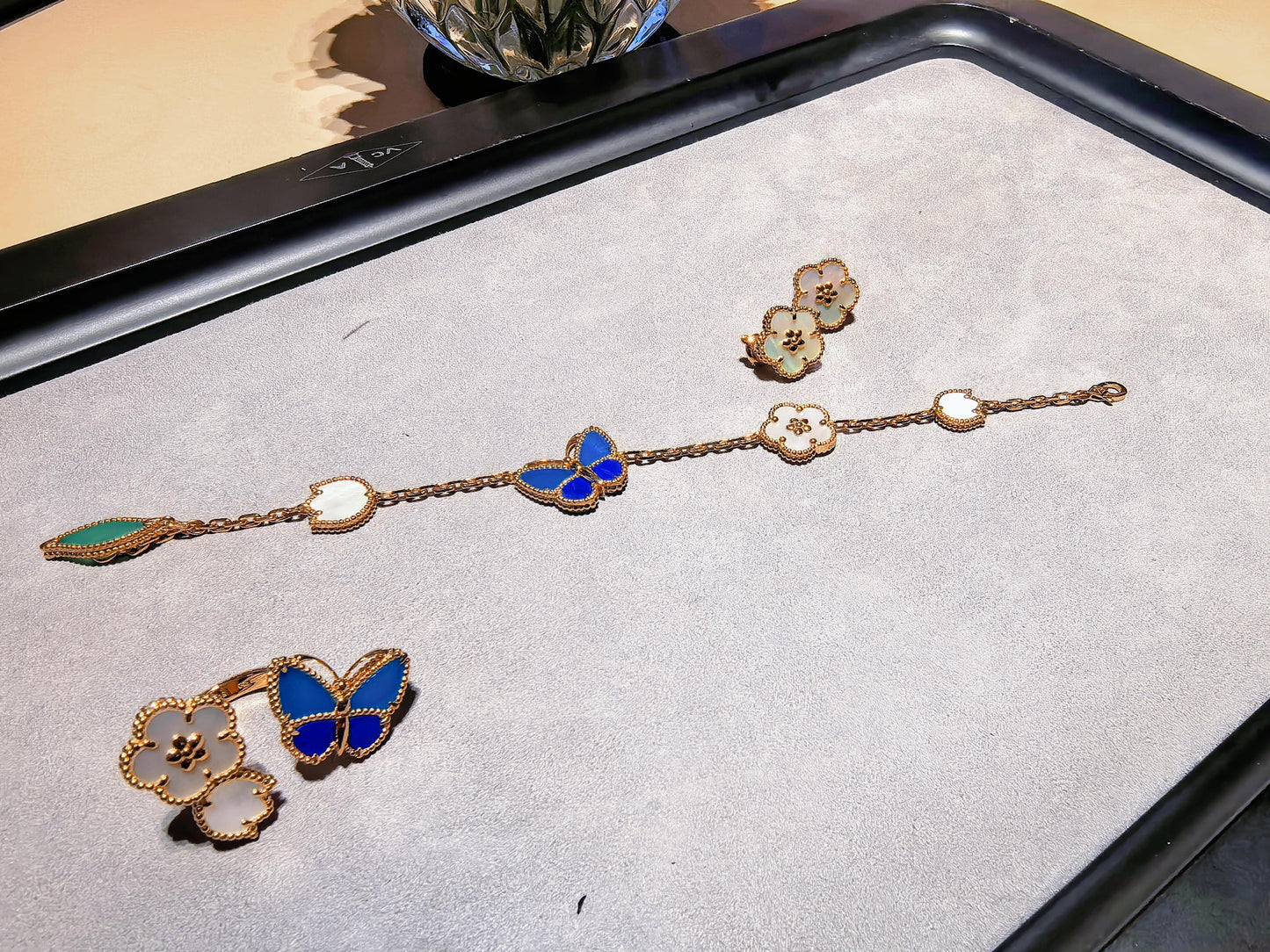 [Luxery]2026 NEW SPRING LUCKY 5 MOTIF BRACELET