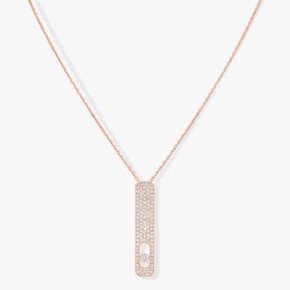 [Luxery]MY FIRST DIAMOND PAVED NECKLACE