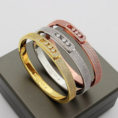 [Luxery]Move Noa Full Pavé Diamond Bangle Bracelet