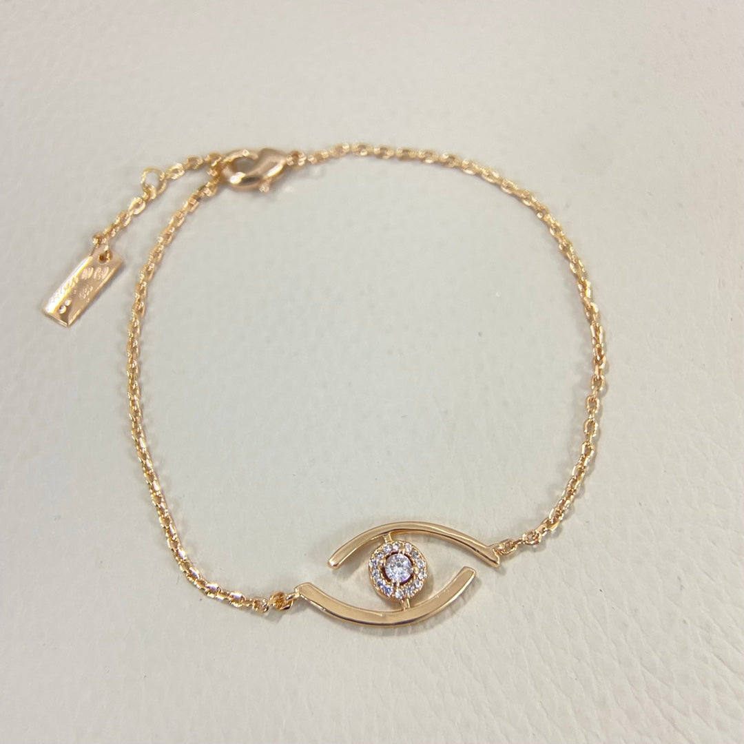 [Luxery]Demo Eye Pave-Set Diamond Bracelet