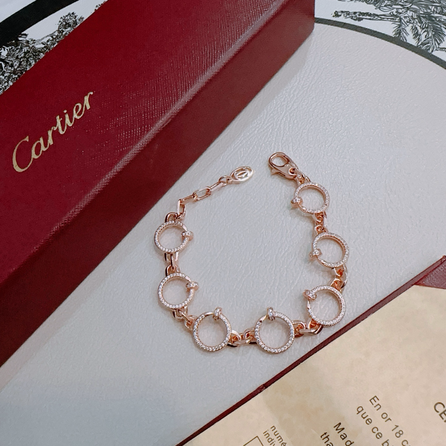 [Luxery Jewelry] LOVE&JUSTE BRACELET DIAMONDS