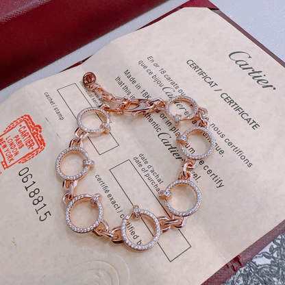 [Luxery Jewelry] LOVE&JUSTE BRACELET DIAMONDS