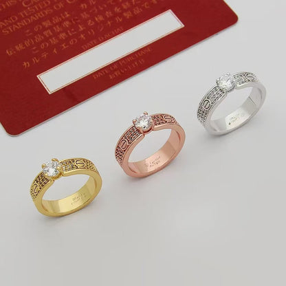 [Luxery]Starry Sky Diamond Ring