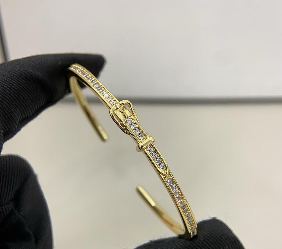 [?Luxery]DIAMOND-ENCRUSTED BRACELET THREE COLORS