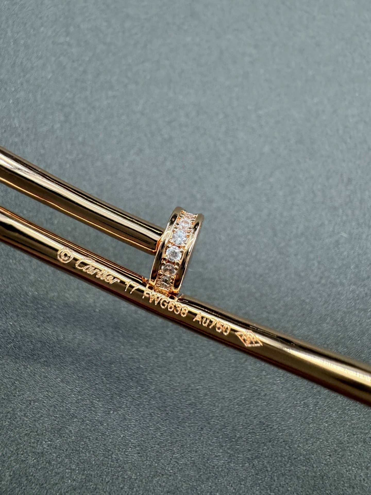 [Luxery]JUSTE BRACELET 2.5MM  DIAMONDS2