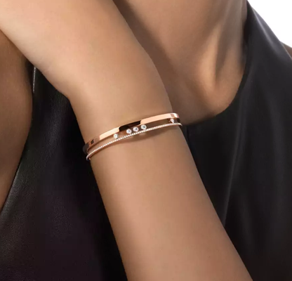 [Luxery]M Roman Diamond Bracelet