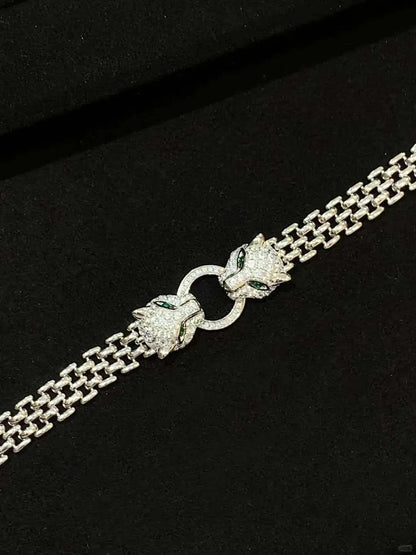 [Luxery] DOUBLE PANTHER BRACELET