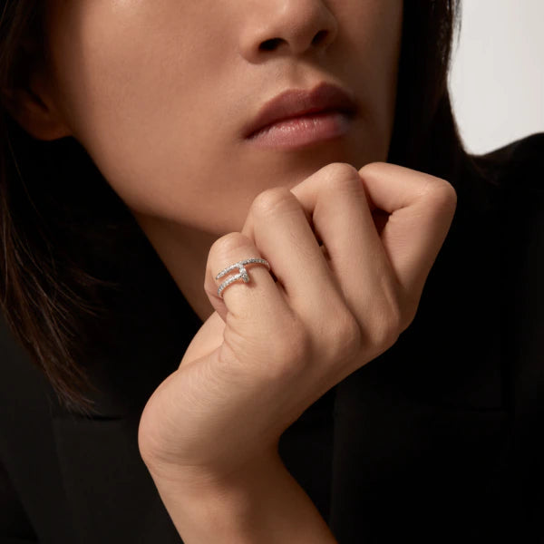 [Luxery]JUSTE RING 1.8MM SILVER DIAMONDS