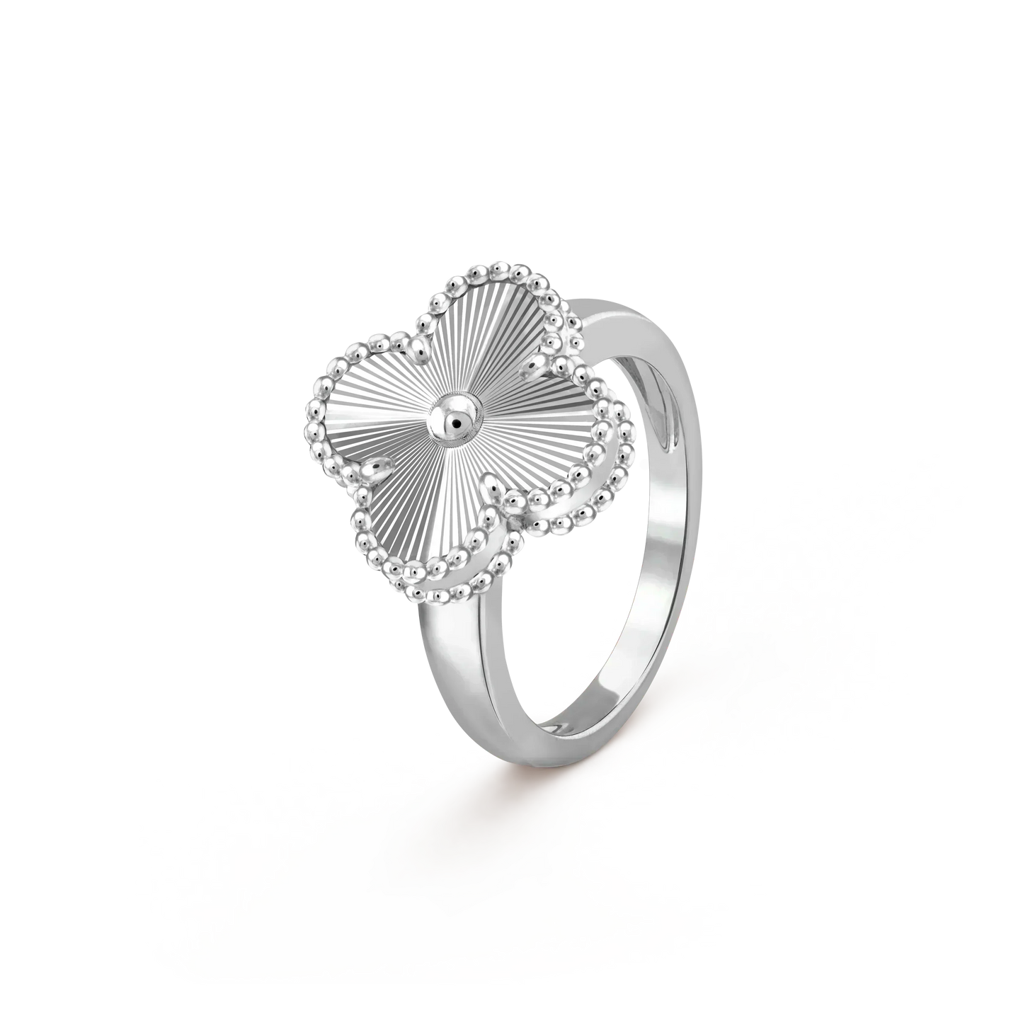 [Luxery]CLOVER SILVER RING
