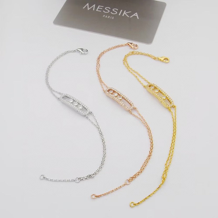 [Luxery] Move Classique pavé bracelet
