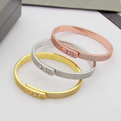 [Luxery]Move Noa Full Pavé Diamond Bangle Bracelet