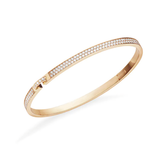 [Luxery]LIENS VIDENCE DIAMOND PAVED BRACELET