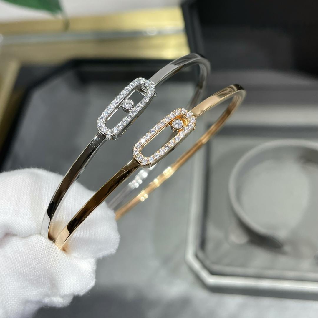 [Luxery]Move Uno pavé flex bangle medium