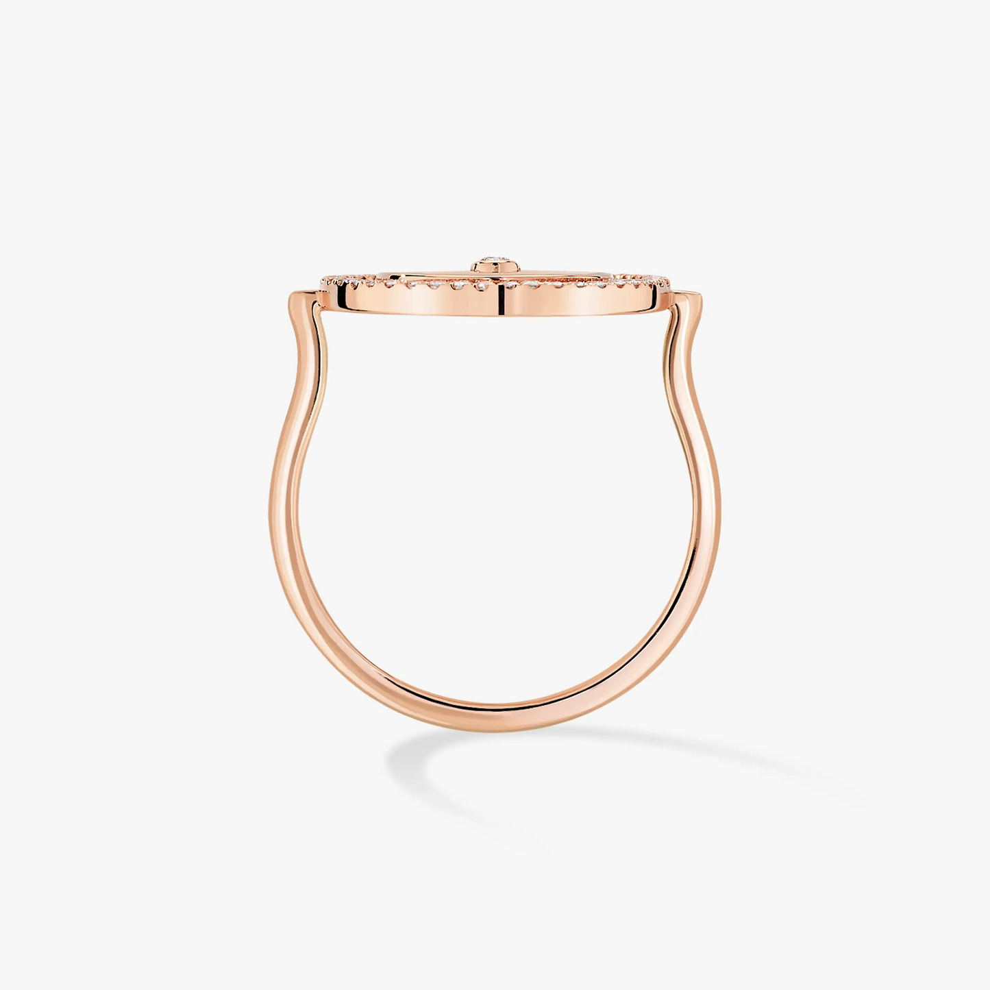 [Luxery]Demo MOVE PINK GOLD DIAMOND RING