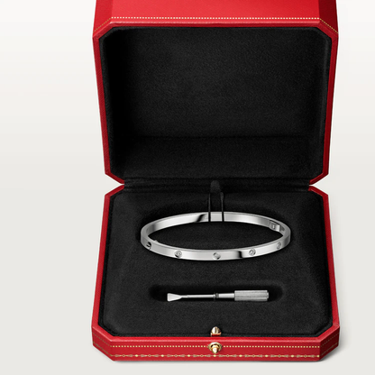 [Luxery]LOVE BRACELET 3.65MM 10 DIAMONDS