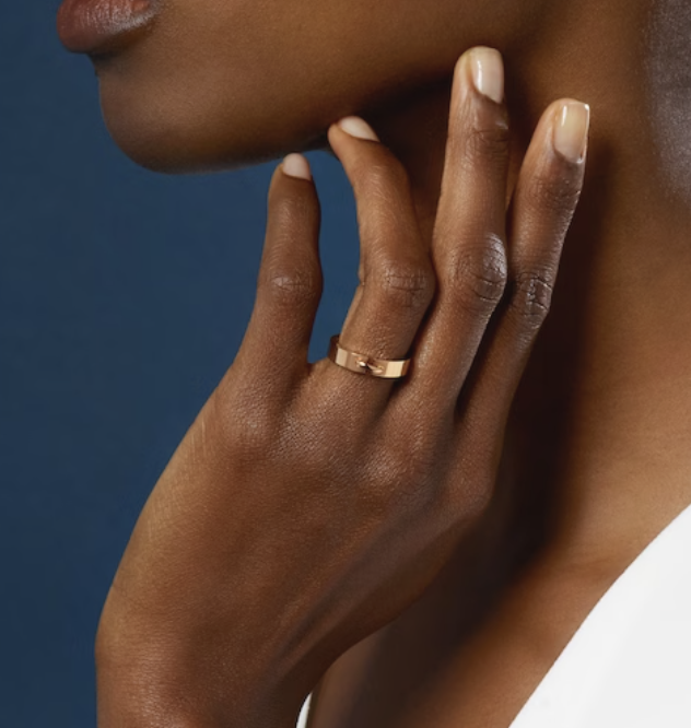 [Luxery]ALLIANCE LIENS VIDENCE 4MM RING