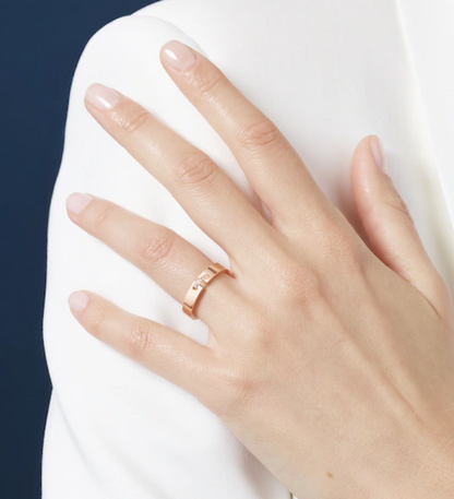 [Luxery]ALLIANCE LIENS VIDENCE DIAMOND 4MM RING