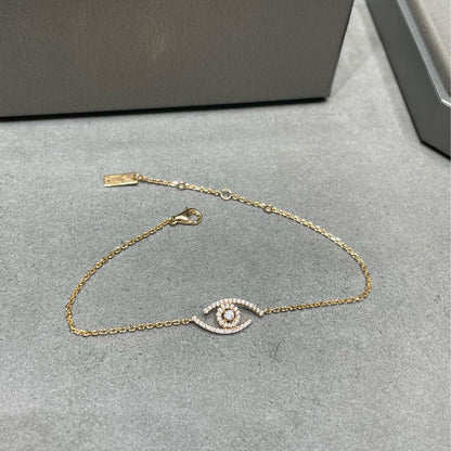 [Luxery]Demo Eye Pave-Set Diamond Bracelet