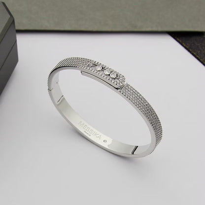 [Luxery]Move Noa Full Pavé Diamond Bangle Bracelet