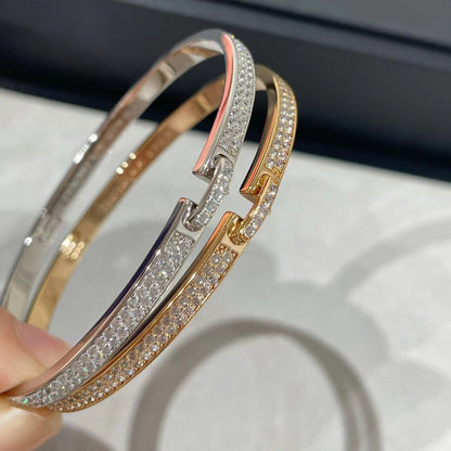 [Luxery]LIENS VIDENCE DIAMOND PAVED BRACELET