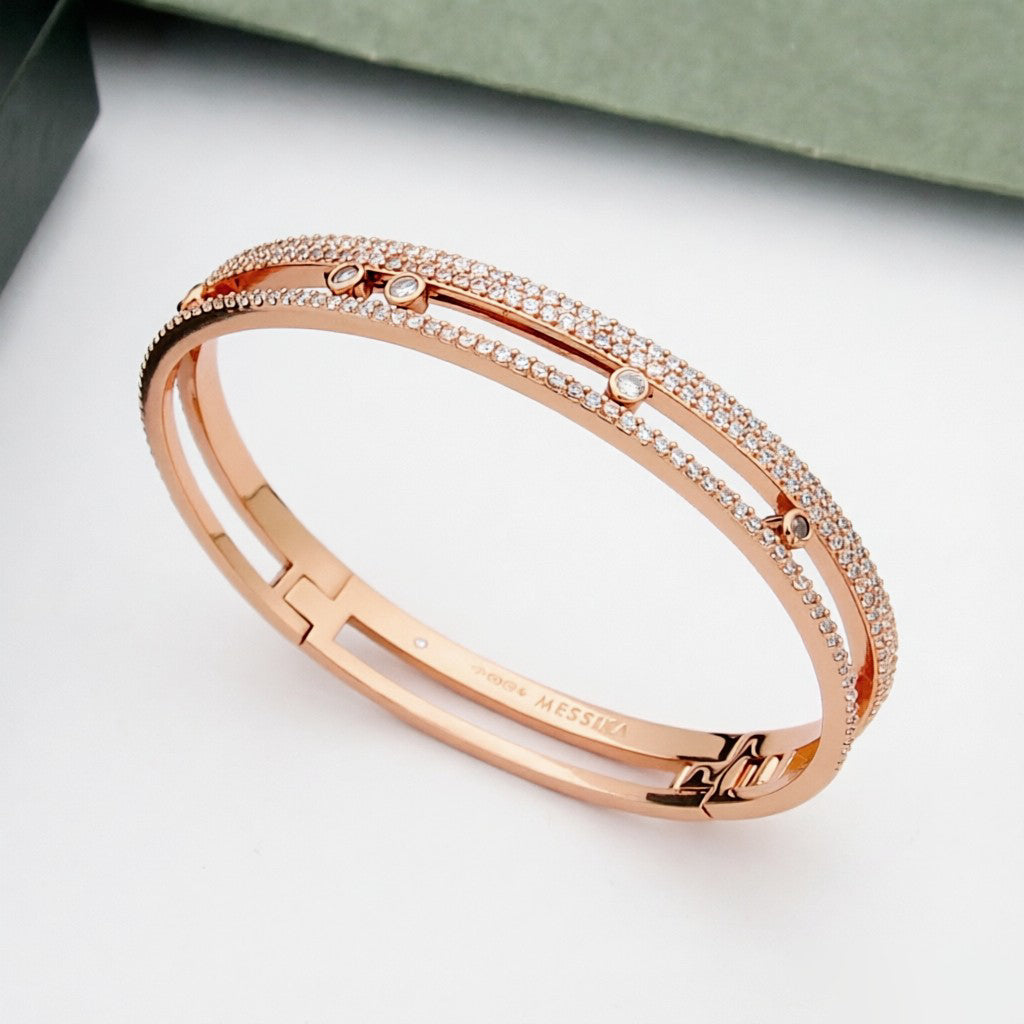 [Luxery]Move Romane pavé bangle