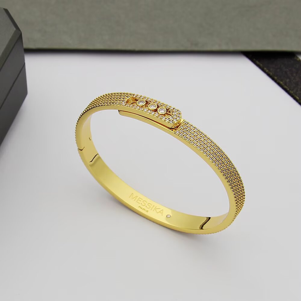 [Luxery]Move Noa Full Pavé Diamond Bangle Bracelet