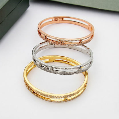 [Luxery]Move Romane pavé bangle