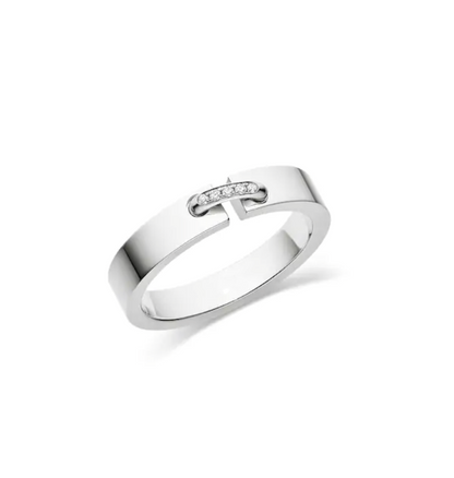 [Luxery]ALLIANCE LIENS VIDENCE DIAMOND 4MM RING