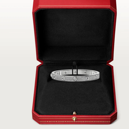 [Luxery]LOVE BRACELET 6.1MM DIAMOND-PAVED 10 BIG DIAMONDS