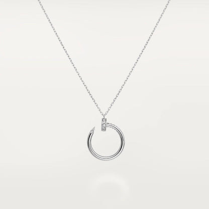 [Luxery]JUSTE NECKLACE SILVER