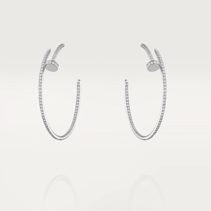 [Luxery]JUSTE EARRINGS FULL DIAMONDS 1.8MM