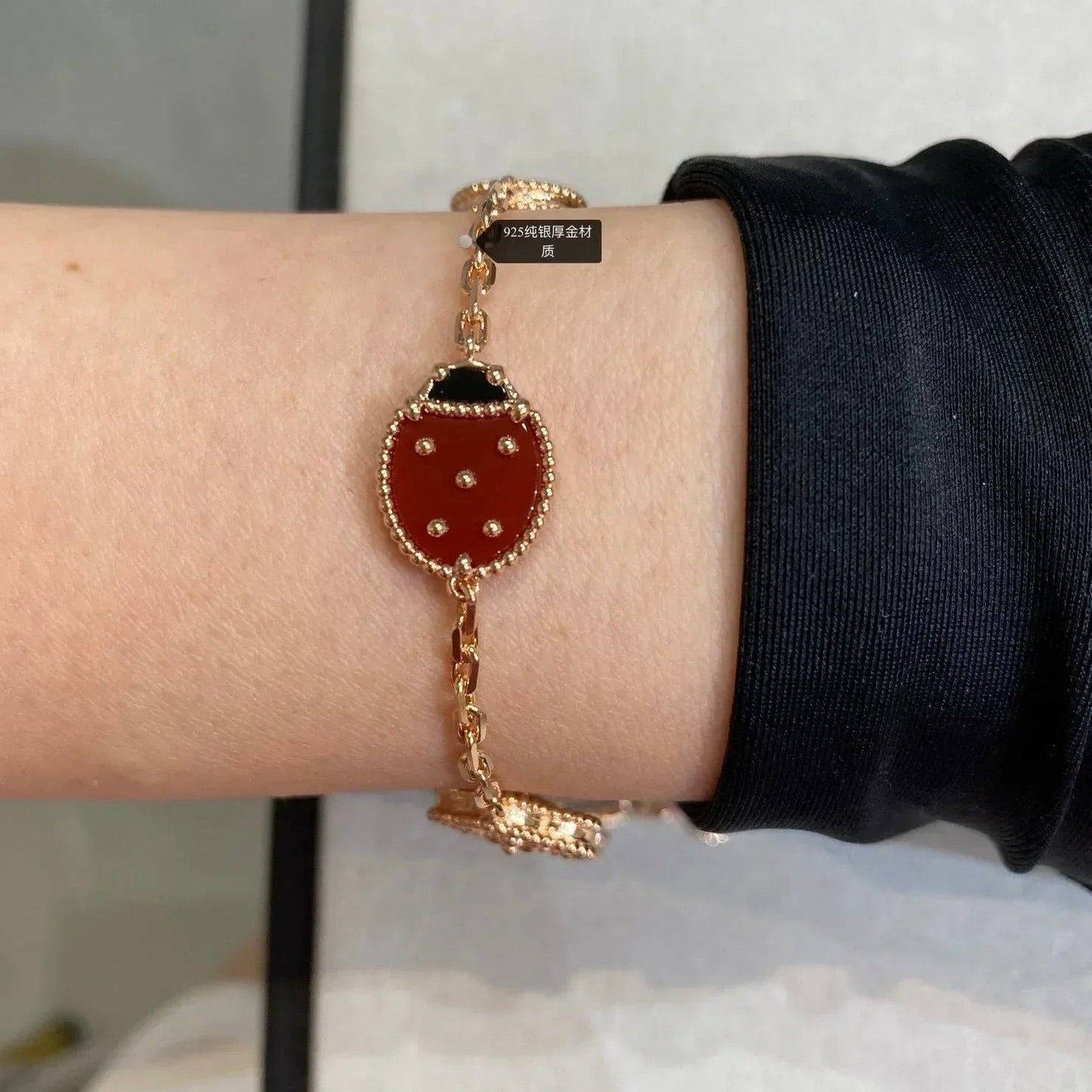 [Luxery]LUCKY SPRING 5 MOTIF BRACELET
