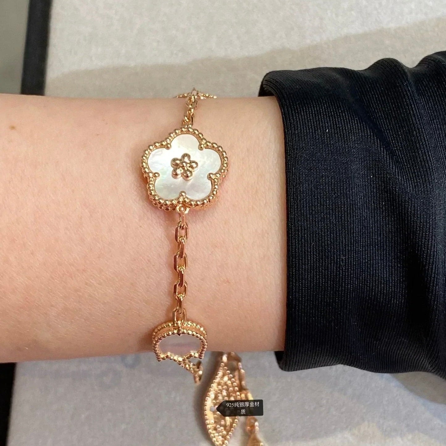 [Luxery]LUCKY SPRING 5 MOTIF BRACELET