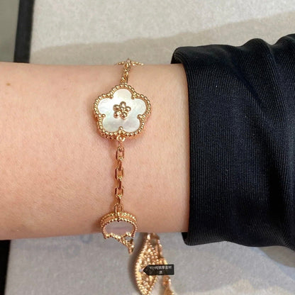 [Luxery]LUCKY SPRING 5 MOTIF BRACELET