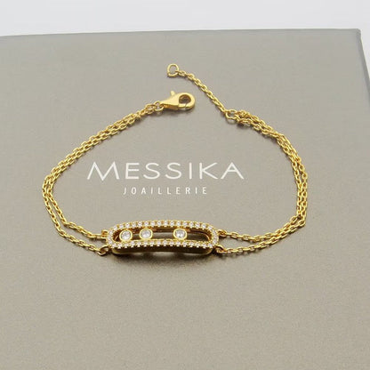 [Luxery] Move Classique pavé bracelet