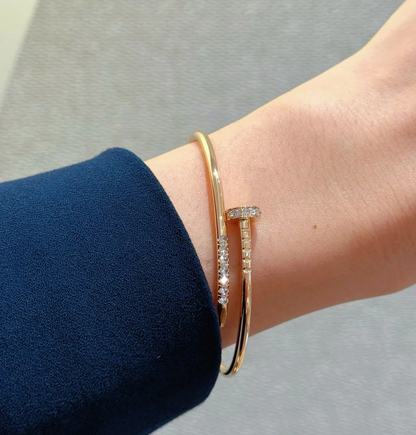 [Luxery]JUSTE BRACELET 2.5MM DIAMONDS NEW
