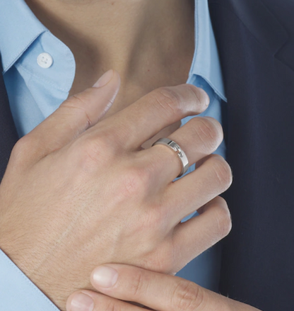 [Luxery]ALLIANCE LIENS VIDENCE 4MM RING