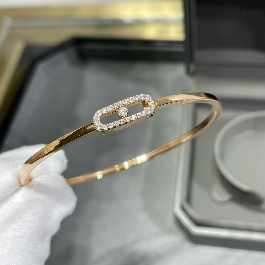 [Luxery]Move Uno pavé flex bangle medium