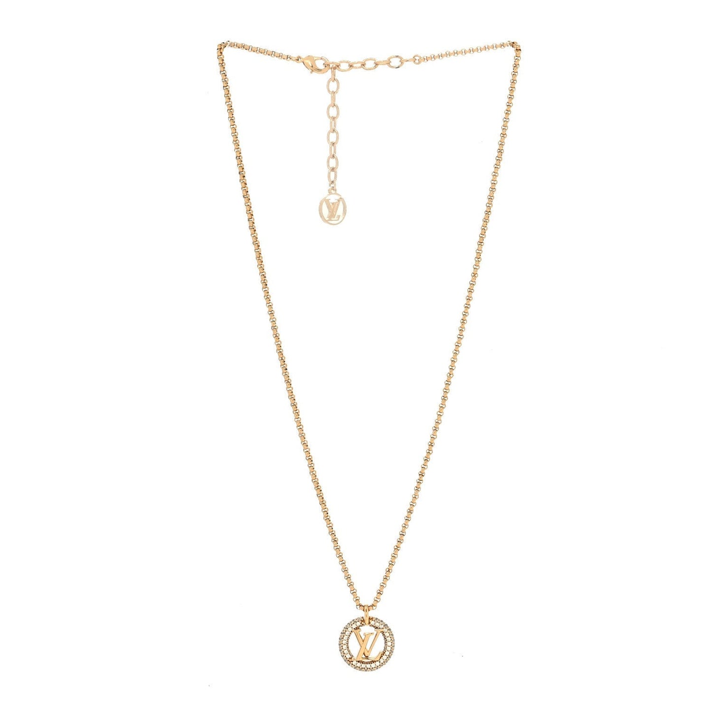 [Luxery]BY NIGHT DIAMOND PAVED NECKLACE