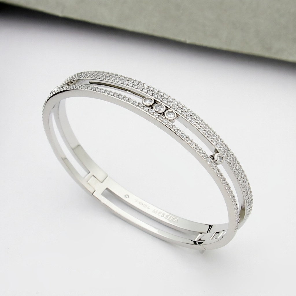 [Luxery]Move Romane pavé bangle