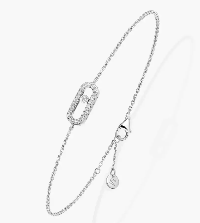 [Luxery]MS CARES FULL DIAMOND BRACELET