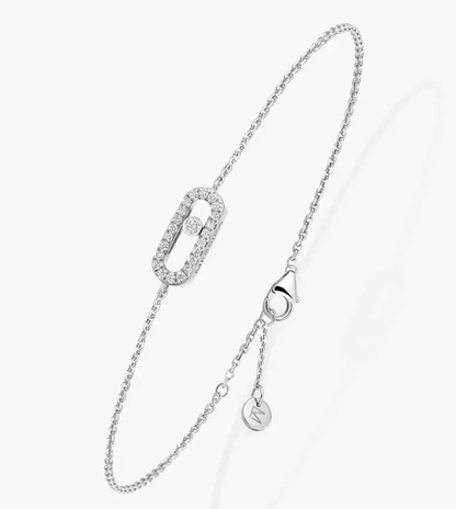[Luxery]MS CARES FULL DIAMOND BRACELET