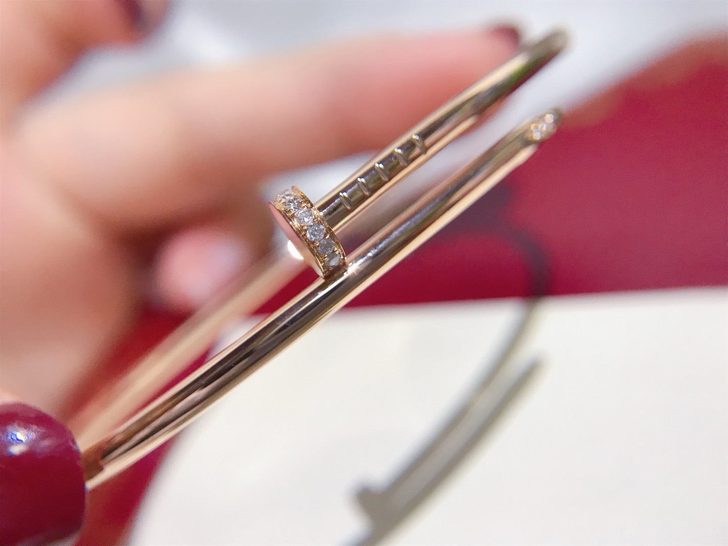 [Luxery]JUSTE BRACELET 2.5MM DIAMONDS