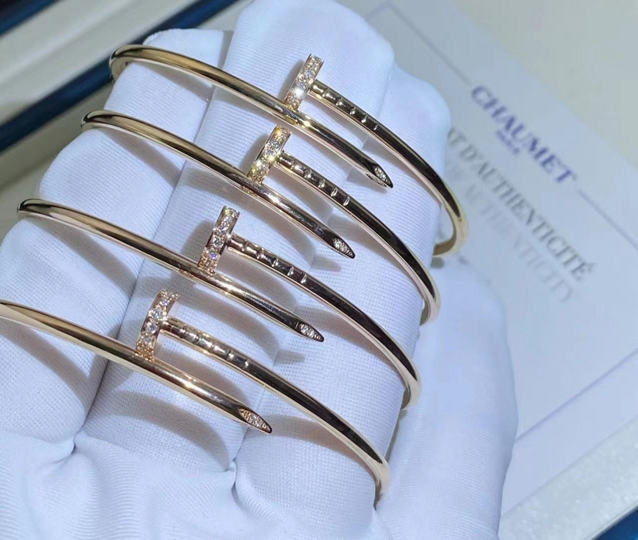 [Luxery]JUSTE BRACELET 2.5MM DIAMONDS