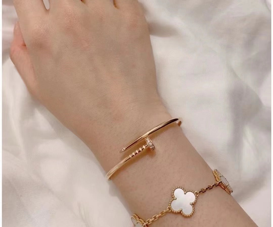 [Luxery]JUSTE BRACELET 2.5MM DIAMONDS