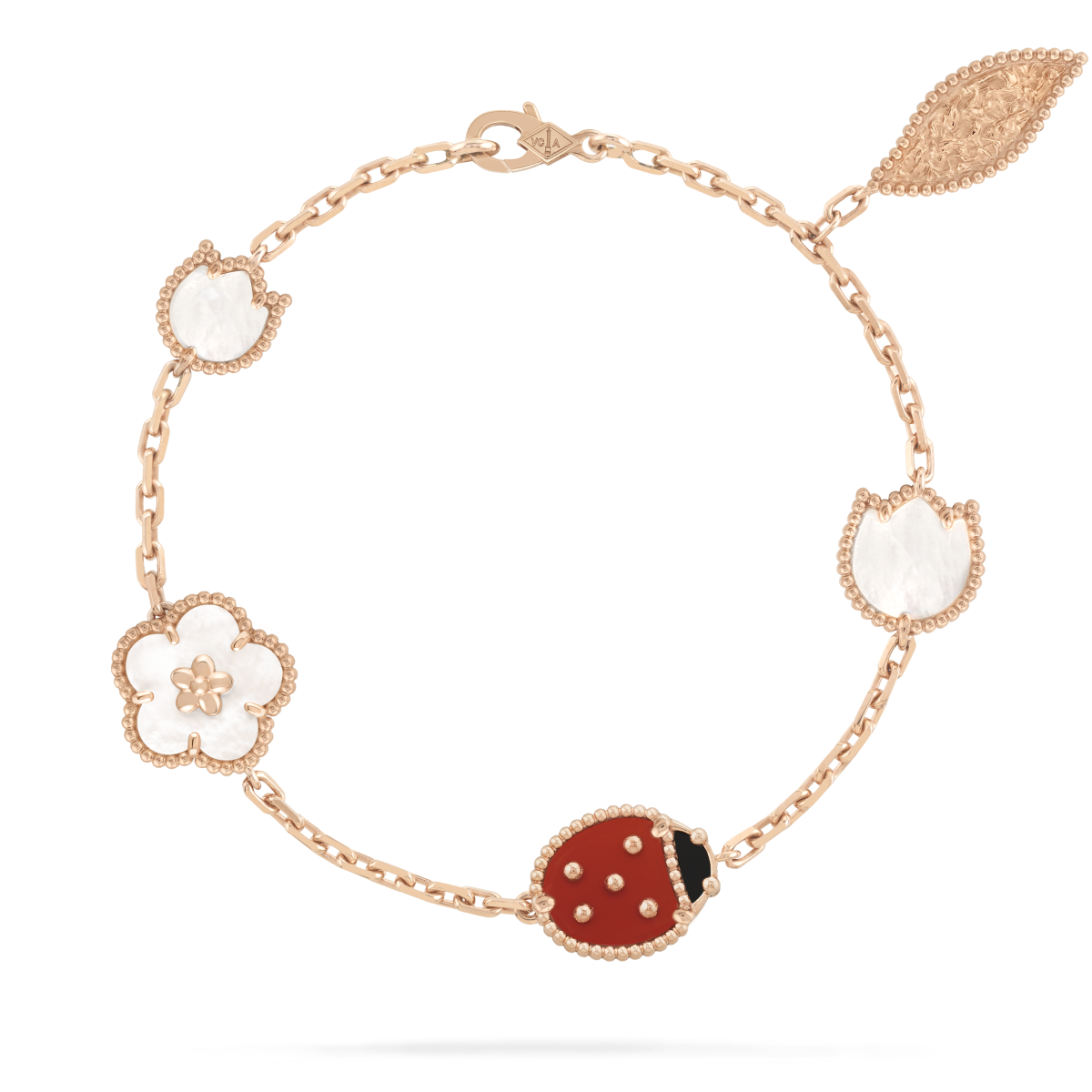 [Luxery]LUCKY SPRING 5 MOTIF BRACELET