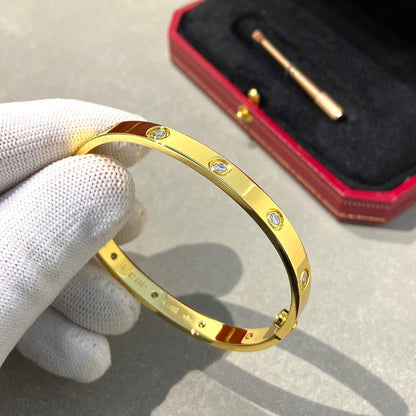[Luxery]LOVE BRACELET 6.1MM 10 DIAMONDS